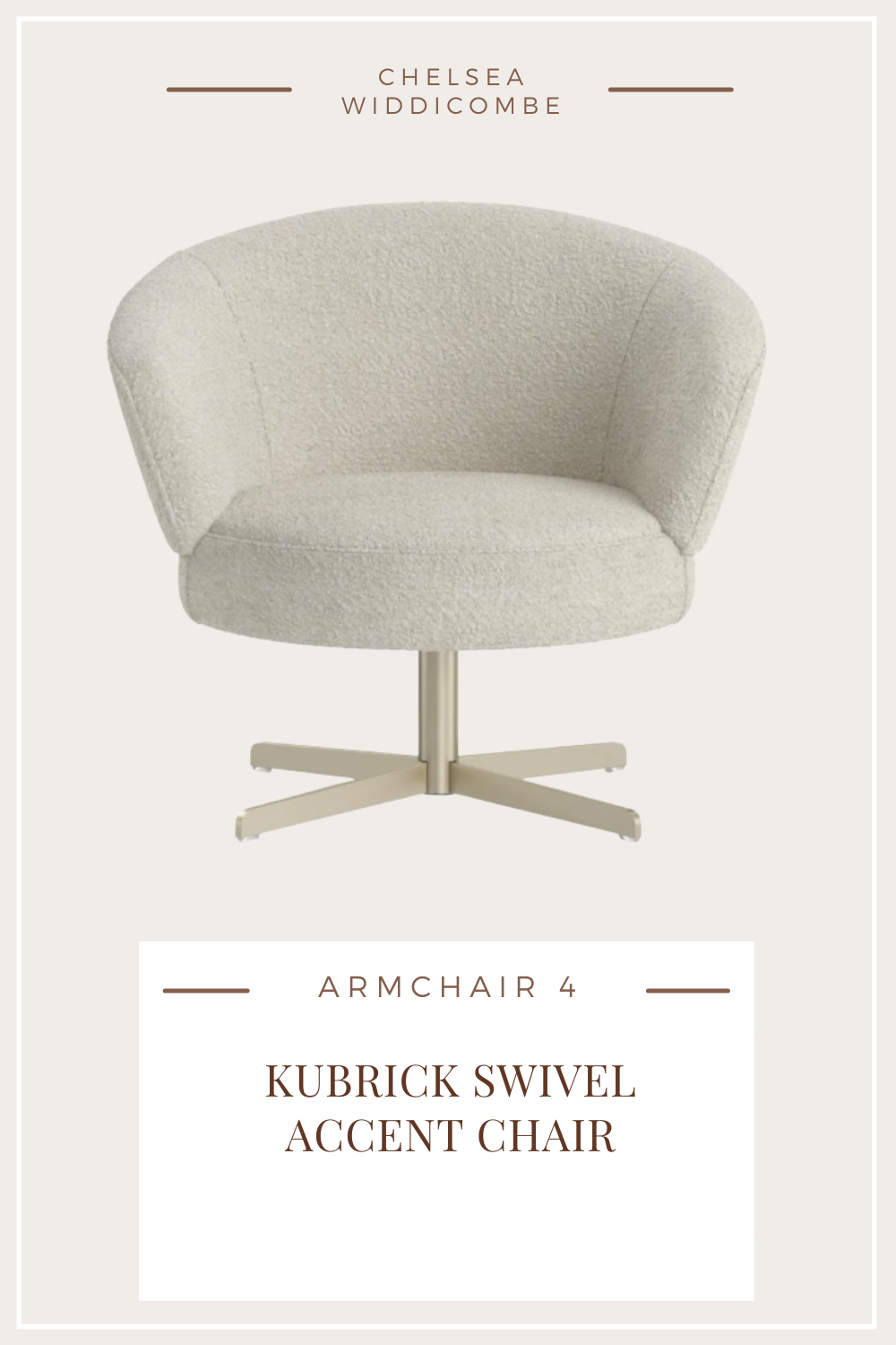 Beautiful Boucle Armchairs for your Living Room